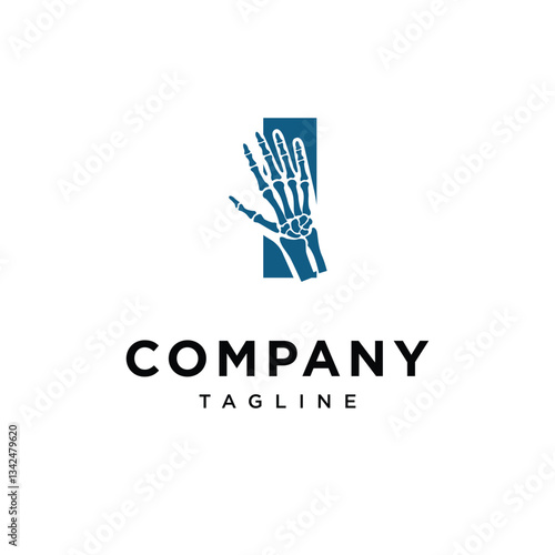Letter I Wrist Surgery Logo Icon