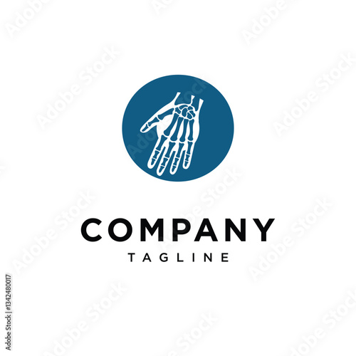Letter O Wrist Surgery Logo Icon