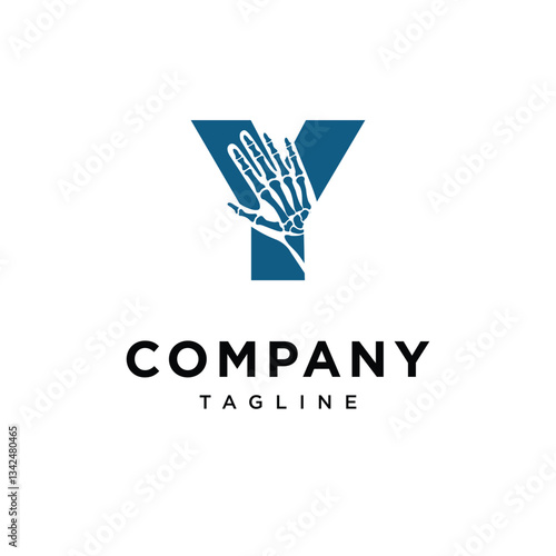 Letter Y Wrist Surgery Logo Icon