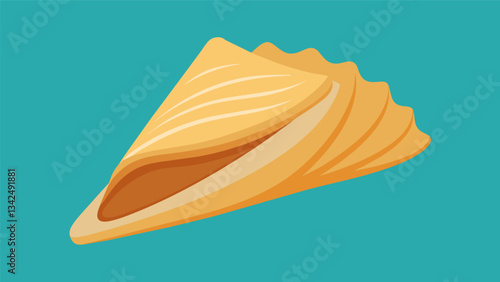 The crepes were so thin and delicate almost like a handkerchief enveloping the luscious dulce de leche within.. Vector illustration