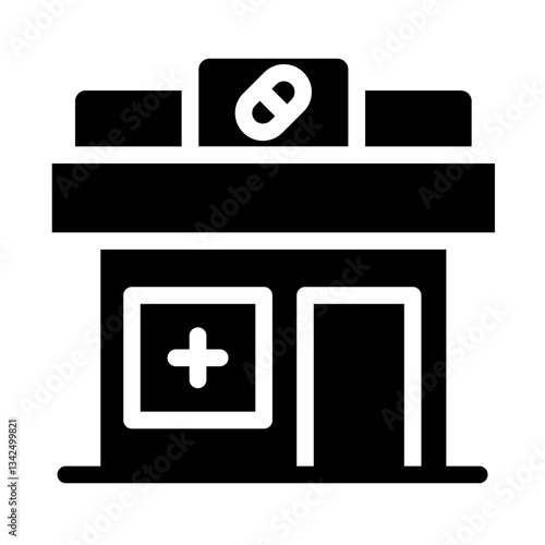 pharmacy Solid icon