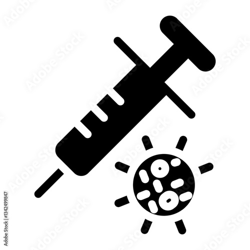 syringe Solid icon