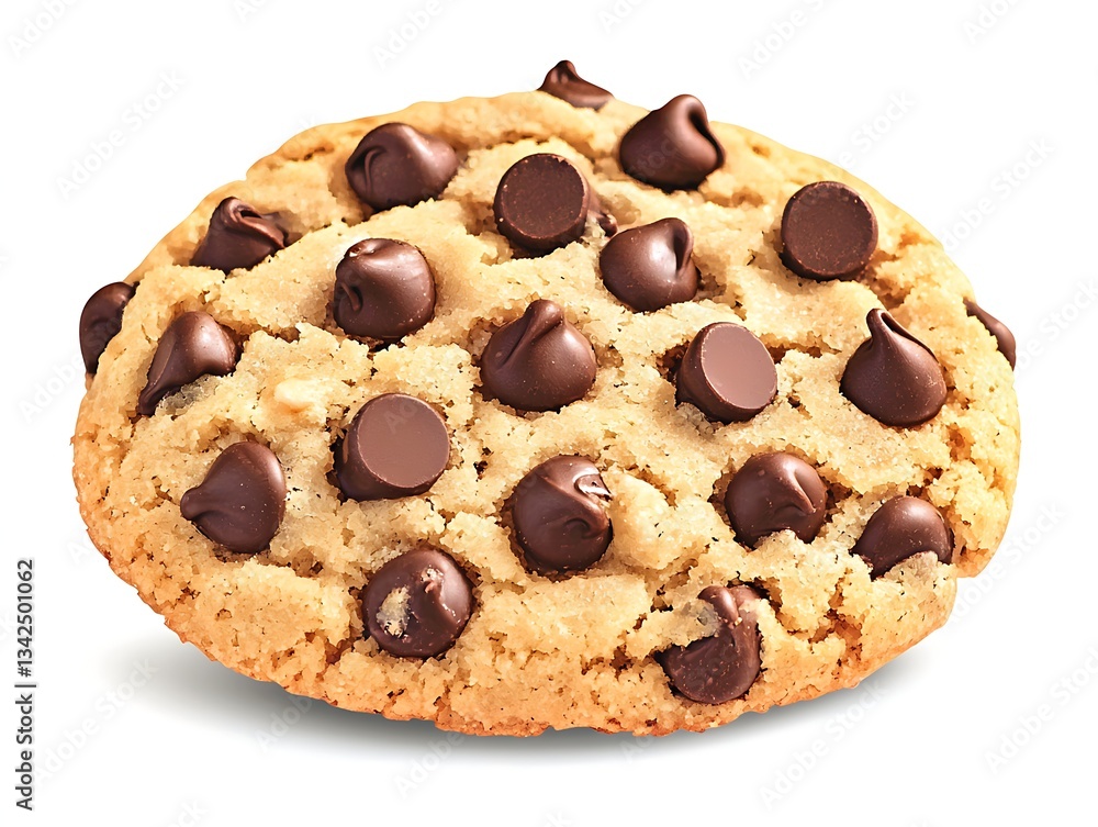 Chocolate Chip Cookie for Studio Shot. (1) Chocolate Chip Cookie for Studio Shot. (1)