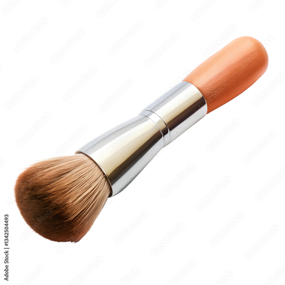Makeup brush isolated on transparent background Makeup brush isolated on transparent background