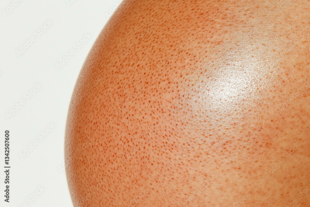 Close up of a smooth, brown bald head reflecting healthy skin, showcasing natural beauty and confidence, set against a minimalistic background Close up of a smooth, brown bald head reflecting healthy skin, showcasing natural beauty and confidence, set against a minimalistic background