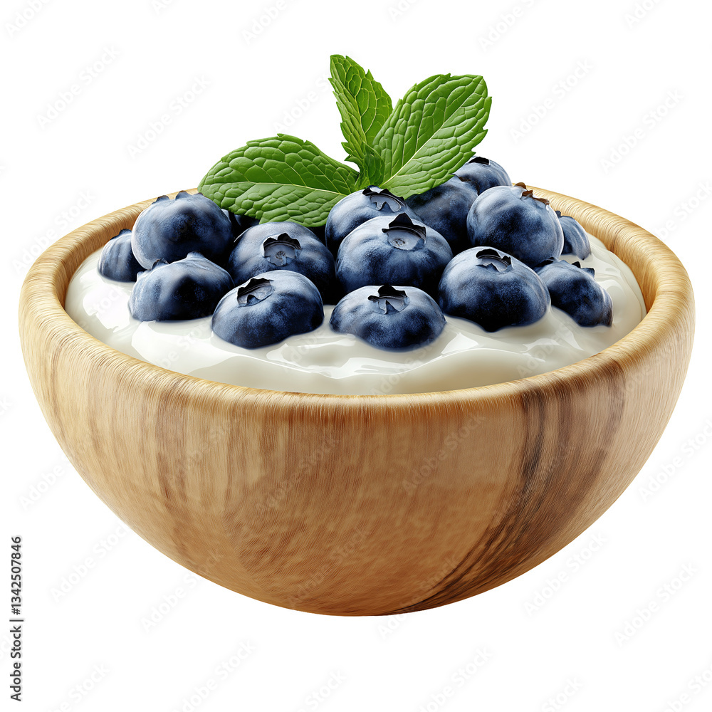 Organic Blueberry Yogurt Breakfast with Fresh Fruit: Healthy, Natural, Wholesome Snack Option Organic Blueberry Yogurt Breakfast with Fresh Fruit: Healthy, Natural, Wholesome Snack Option