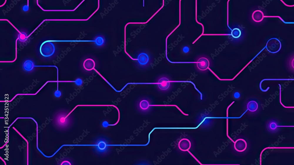 Fototapeta premium Abstract Circuit Pattern