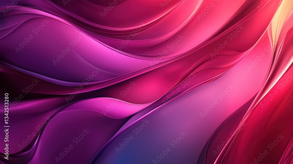 Obraz premium Vibrant magenta colors abstract wallpaper design