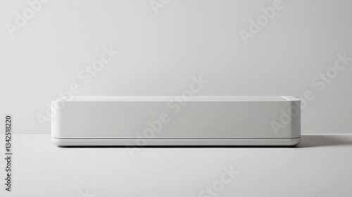 Wallpaper Mural White air conditioning unit It rectangular-shaped unit flat Sleek Design of Air Torontodigital.ca