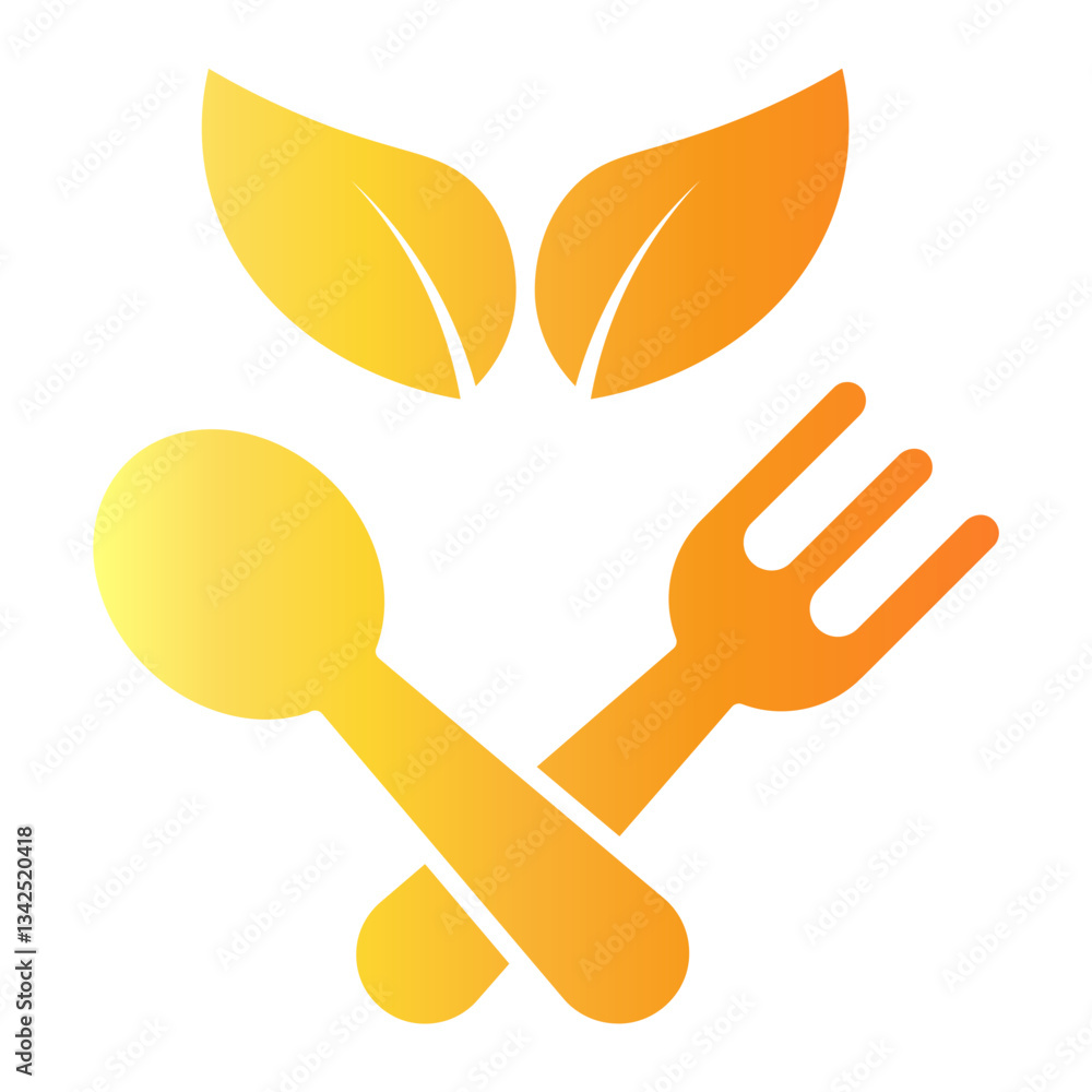 vegan Gradient icon vegan Gradient icon