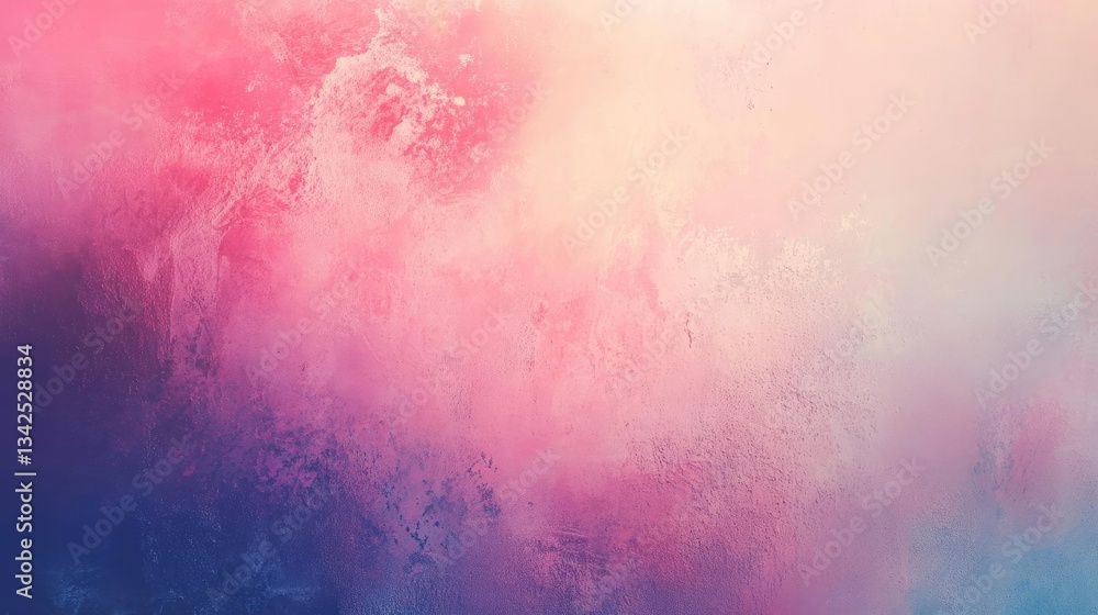 Fototapeta premium Abstract Pink Purple Blue Gradient Background Texture Image Background Design Inspiration For Abstract Art Projects and Graphic Design Projects with Soft Smooth Colors in a Dynamic Pastel Palette
