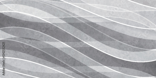 シルエット　波　和柄　背景	