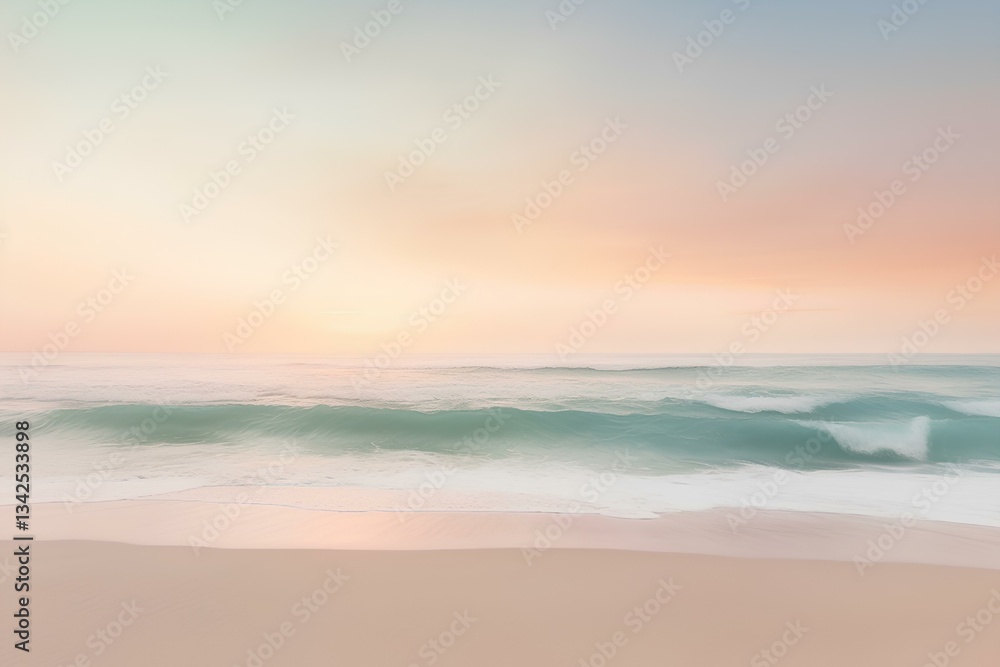 Obraz premium sunset on the beach