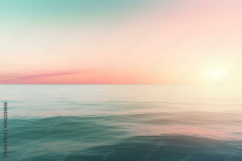 Obraz premium sunset over the sea