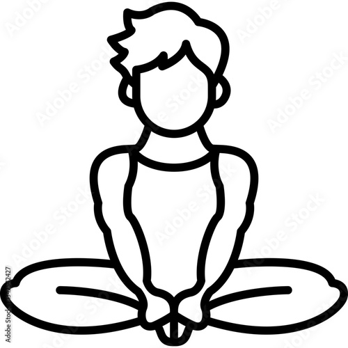 Bound Angle Pose Icon