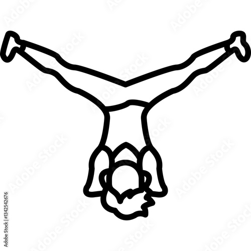 Headstand Icon