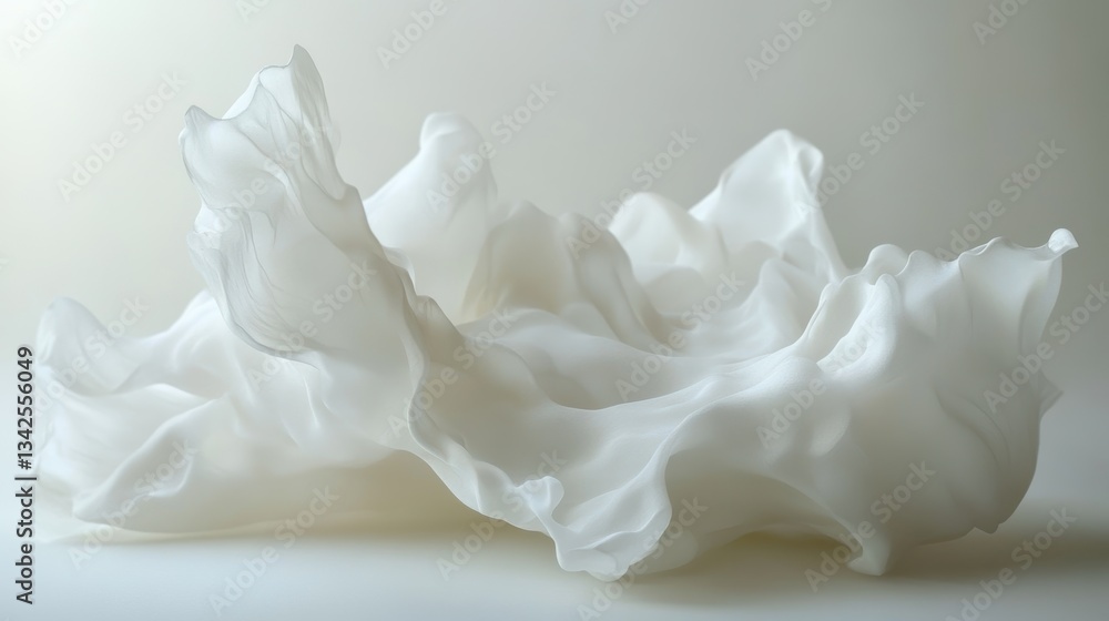 A pristine white sample, like a wisp of cloud, gently descended, its delicate texture hinting at the secrets it held. A pristine white sample, like a wisp of cloud, gently descended, its delicate texture hinting at the secrets it held.