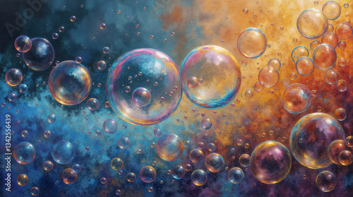 Wallpaper Mural soap bubbles Torontodigital.ca