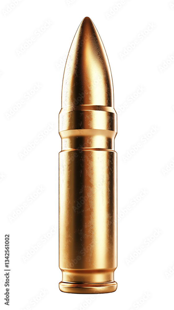 High-Performance Metallic Gold Bullet Cartridge: Precision Ammunition for Firearm and Weaponry Industry High-Performance Metallic Gold Bullet Cartridge: Precision Ammunition for Firearm and Weaponry Industry