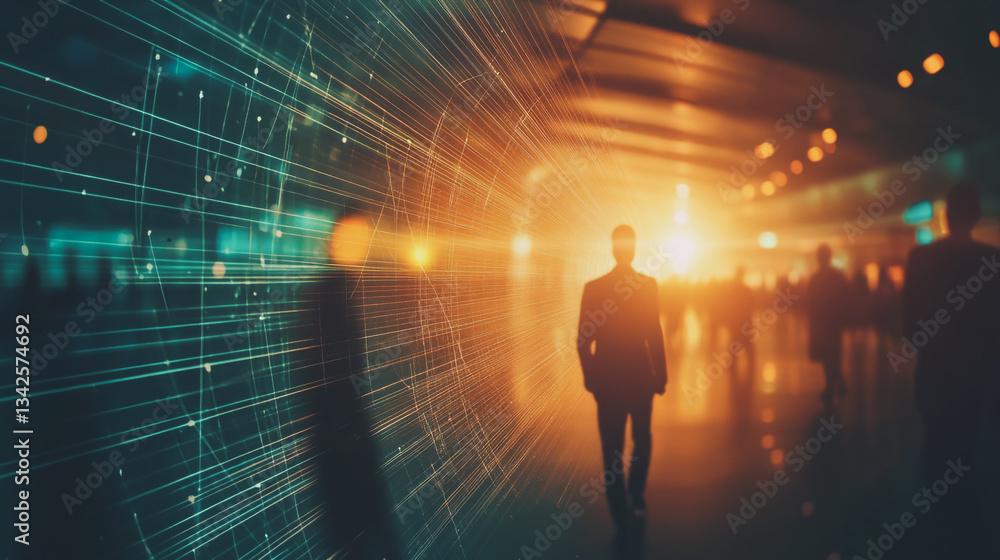 abstract professional business team people innovation connection of line from nail node to node on Smart Innovation city with connection cyber security network reciprocity , networking concept
abstract professional business team people innovation connection of line from nail node to node on Smart Innovation city with connection cyber security network reciprocity , networking concept