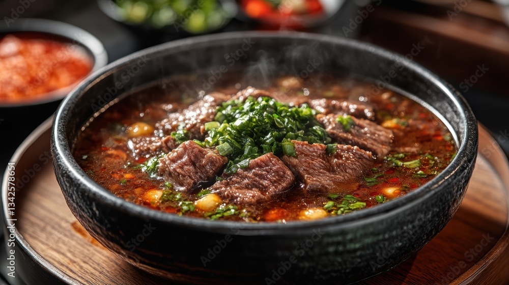 A fragrant symphony of flavors unfolds as a rich broth simmered with tender beef strips and delicate noodles, a culinary masterpiece that tantalizes the taste buds and warms the soul. A fragrant symphony of flavors unfolds as a rich broth simmered with tender beef strips and delicate noodles, a culinary masterpiece that tantalizes the taste buds and warms the soul.