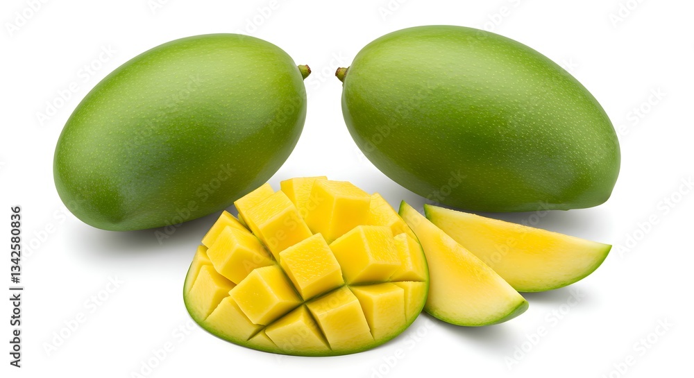 custom made wallpaper toronto digitalgreen mango on white background