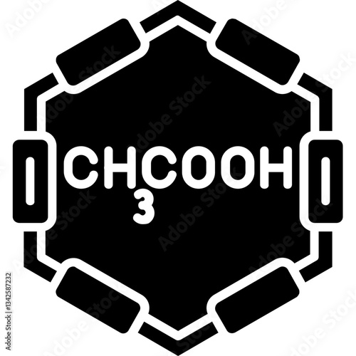 Acetic Acid Icon