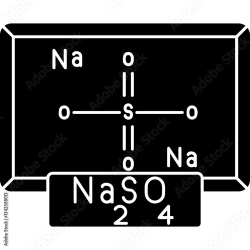 Sodium Sulfate Icon