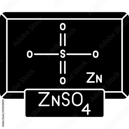 Zinc Sulfate Icon