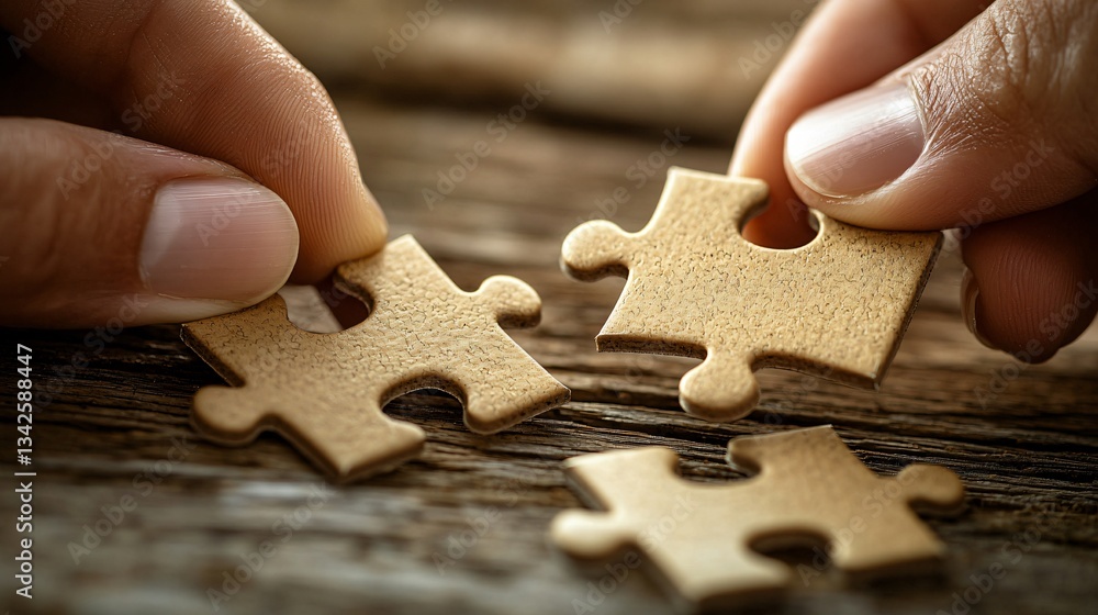 Engaging Puzzle Solving Action Cozy Room Close-Up Image Intimate Setting Focus on Hands Concept of Collaboration Engaging Puzzle Solving Action Cozy Room Close-Up Image Intimate Setting Focus on Hands Concept of Collaboration