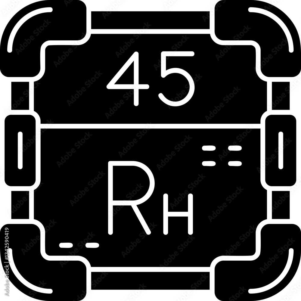 Rhodium Icon Rhodium Icon