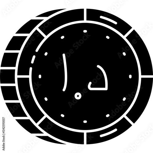 Obraz na plátně Jordanian Dinar Icon