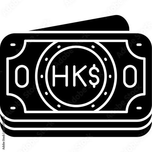 Hong Kong Dollar Icon