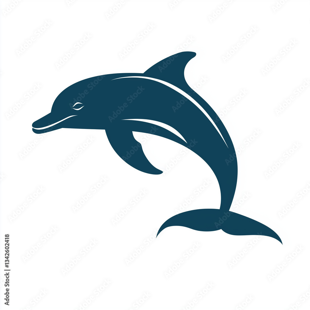Naklejka premium dolphin vector illustration