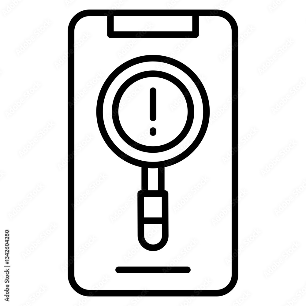 Detection Icon Element For Design Detection Icon Element For Design