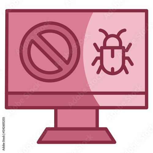 Antivirus  Icon Element For Design