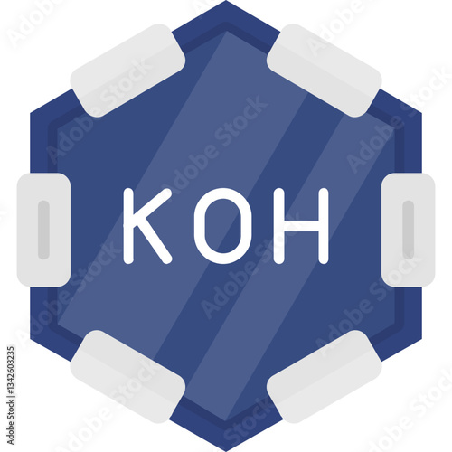 Potassium Hydroxide Icon