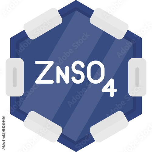 Zinc Sulfate Icon
