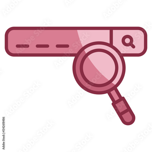 Keyword Research  Icon Element For Design