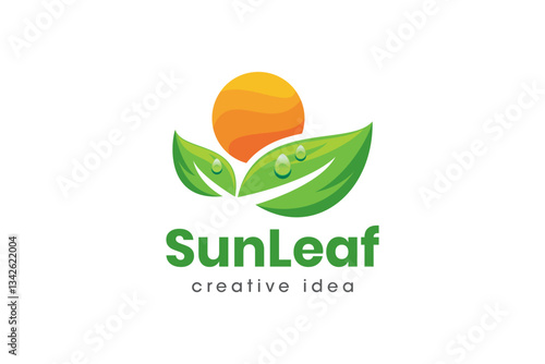 Creative Leaf Logo Design Template Vector