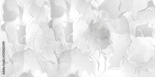 Photos of green floors with blue wavy abstract textures give a charming and fresh impression. With contrasting color nuances, it creates an attractive visual composition and can be applied in various