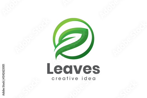 Creative Leaf Logo Design Template Vector