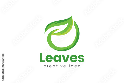 Creative Leaf Logo Design Template Vector