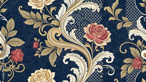 seamless floral background