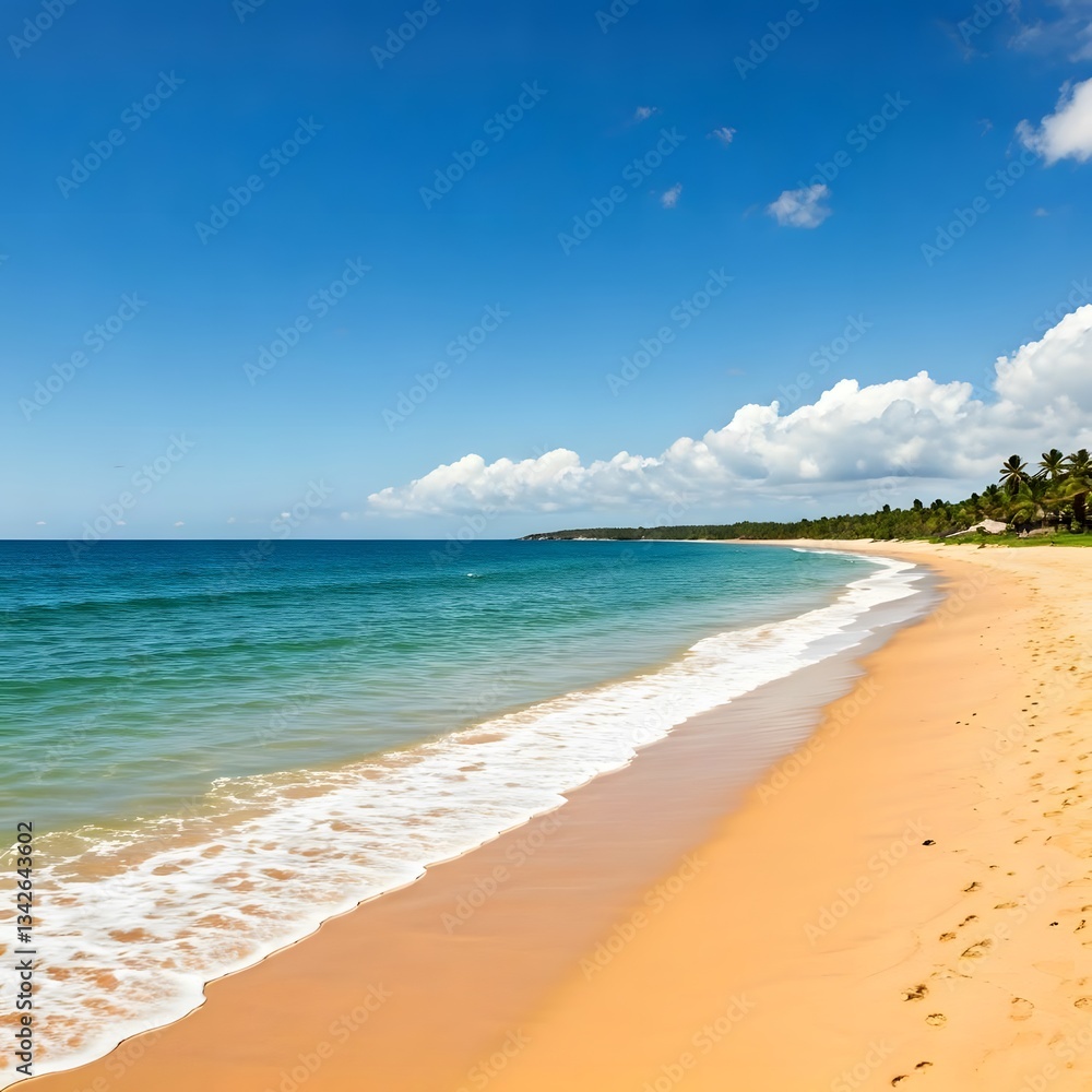 Tofo Beach - A Long Stretch of Golden Sand in Mozambique Tofo Beach - A Long Stretch of Golden Sand in Mozambique