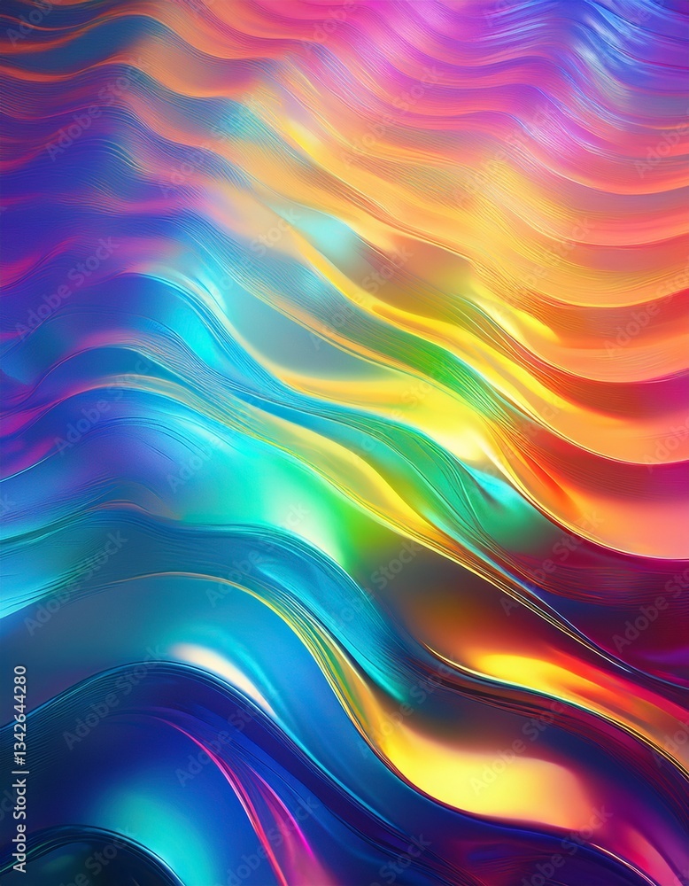 abstract holographic iridescent gradient with shifting rainbow colors background abstract holographic iridescent gradient with shifting rainbow colors background