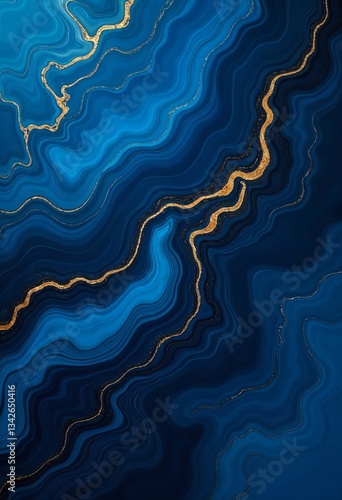 Abstract Waves of Elegance