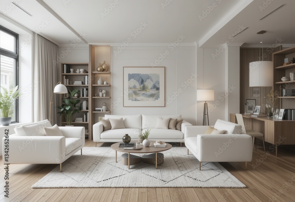 Modern living room design showcase cozy apartment interior photography bright environment wide angle minimalist concept Modern living room design showcase cozy apartment interior photography bright environment wide angle minimalist concept