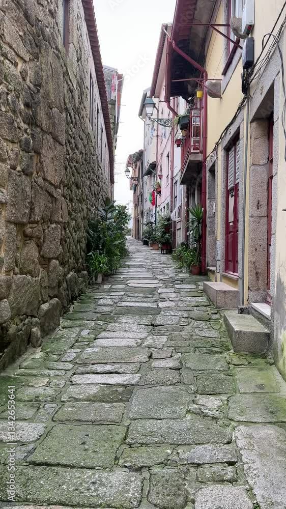 narrow street in the old town narrow street in the old town