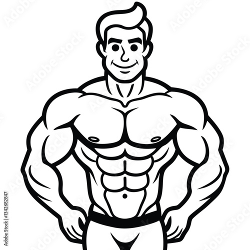 Body Builder Man